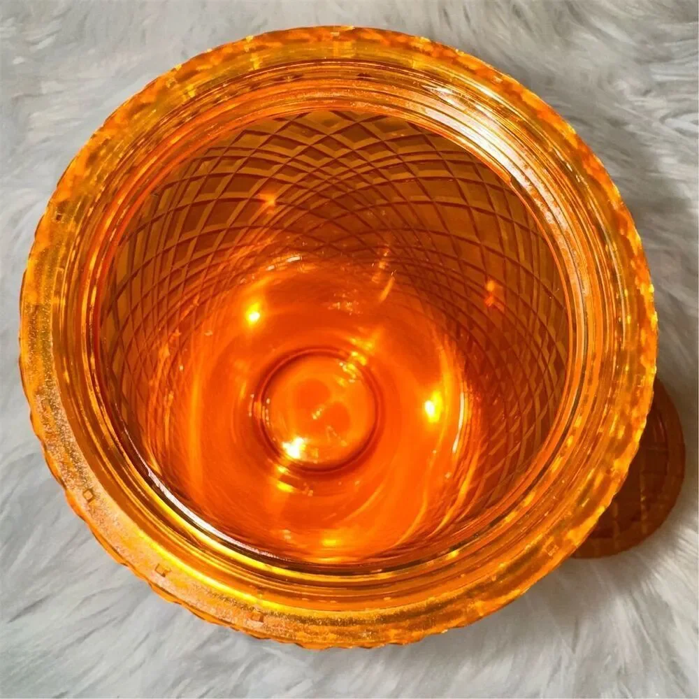 Starbucks Orange‎ Mango Jeweled Grid Gradient Venti Tumbler 24oz